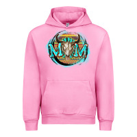 Fuchsia Pink Aztec mom Mother's Day Urban Hoodie - FaDigitalArtStudio