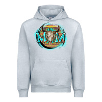 Heather Grey Aztec mom Mother's Day Urban Hoodie - FaDigitalArtStudio