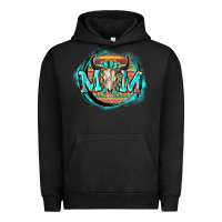 Pigment Black Aztec mom Mother's Day Urban Hoodie - FaDigitalArtStudio