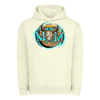 Pigment Pistachio Aztec mom Mother's Day Urban Hoodie - FaDigitalArtStudio