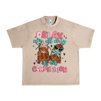 French Oak relax we're all crazy it's not competition Urban Heavy Tee - MaliasSmallBusiness