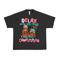 Pigment Black relax we're all crazy it's not competition Urban Heavy Tee - MaliasSmallBusiness
