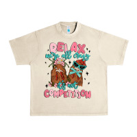 Sandshell relax we're all crazy it's not competition Urban Heavy Tee - MaliasSmallBusiness
