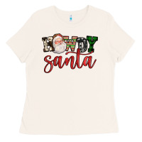 Bone howdy santa Ladies Tee - FaDigitalArtStudio