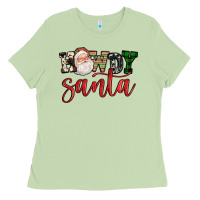 Matcha howdy santa Ladies Tee - FaDigitalArtStudio