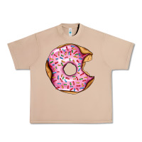 Burro pink strawberry donut Urban Heavy Tee - AdoDesignShop