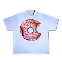 Grape Ice pink strawberry donut Urban Heavy Tee - AdoDesignShop