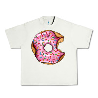 Pistachio pink strawberry donut Urban Heavy Tee - AdoDesignShop