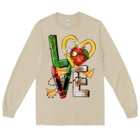 Mushroom teacher love nca Long Sleeve Tee - NancyCooperArtShop