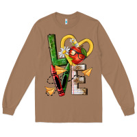 Toasted Coconut teacher love nca Long Sleeve Tee - NancyCooperArtShop