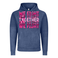 Vintage Denim together we fight cancer Vintage Hoodie - NancyCooperArtShop