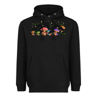 Black magic mushroom Heavyweight Hoodie - TumblerDesignByShophia