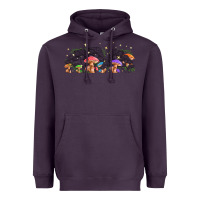 Plum magic mushroom Heavyweight Hoodie - TumblerDesignByShophia