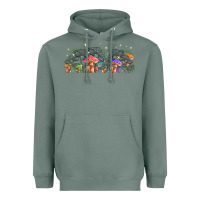 Sage magic mushroom Heavyweight Hoodie - TumblerDesignByShophia