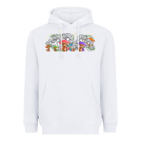 White magic mushroom Heavyweight Hoodie - TumblerDesignByShophia