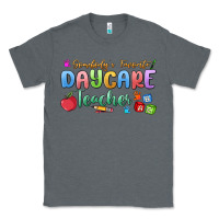 Charcoal Heather somebody's favorite daycare teacher Classic Tee - MaliasSmallBusiness