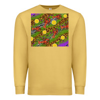 Antique Gold Mardi Gras Crabs and lemons tumbler Premium Sweatshirt - HowdyJamesFarm