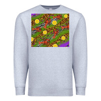 Heather Grey Mardi Gras Crabs and lemons tumbler Premium Sweatshirt - HowdyJamesFarm
