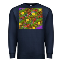 Navy Mardi Gras Crabs and lemons tumbler Premium Sweatshirt - HowdyJamesFarm