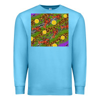 Ocean Blue Mardi Gras Crabs and lemons tumbler Premium Sweatshirt - HowdyJamesFarm