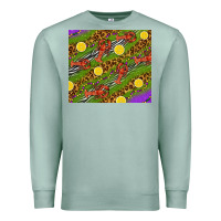 Seafoam Mardi Gras Crabs and lemons tumbler Premium Sweatshirt - HowdyJamesFarm