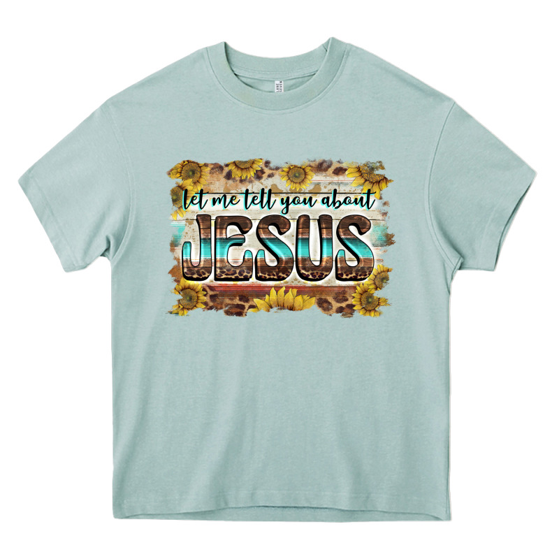 Let Me Tell You About Jesus Heavy Core Tee by BarkalooDesign | Teevron