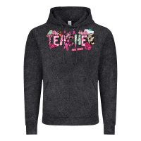 Vintage Black cancer awareness teacher Vintage Hoodie - NancyCooperArtShop