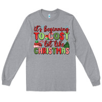 Heather Grey it's beginning to cost a lot like christmas Long Sleeve Tee - MaliasSmallBusiness