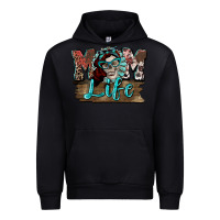 Black Mom life skull Mother's Day Urban Hoodie - FaDigitalArtStudio