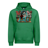 Emerald Mom life skull Mother's Day Urban Hoodie - FaDigitalArtStudio