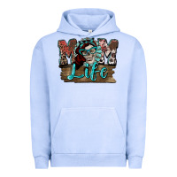 Pigment Grape Ice Mom life skull Mother's Day Urban Hoodie - FaDigitalArtStudio