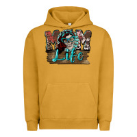 Pigment Peanut Butter Mom life skull Mother's Day Urban Hoodie - FaDigitalArtStudio