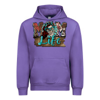 Tulip Mom life skull Mother's Day Urban Hoodie - FaDigitalArtStudio
