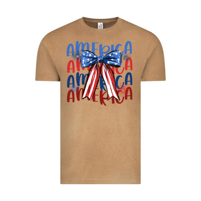 America Ribbon Vintage Tee by JahusDesignShop | Teevron