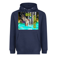 Navy reel cool dad bass Heavyweight Hoodie - TumblerDesignByShophia