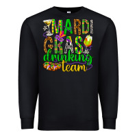 Black Mardi Gras drinking team Premium Sweatshirt - HowdyJamesFarm