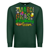 Sports Green Mardi Gras drinking team Premium Sweatshirt - HowdyJamesFarm