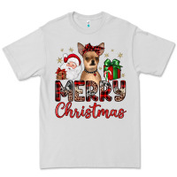 Dove Grey merry christmas chihuahua Premium Tee - JahusDesignShop