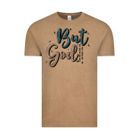 Vintage Coffee but god Vintage Tee - MaliasSmallBusiness