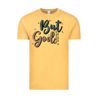 Vintage Mustard but god Vintage Tee - MaliasSmallBusiness