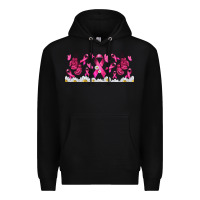 Black cancer ribbon with daisy Premium Hoodie - TumblerDesignByShophia