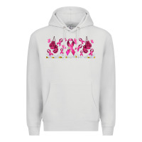 Dove Grey cancer ribbon with daisy Premium Hoodie - TumblerDesignByShophia
