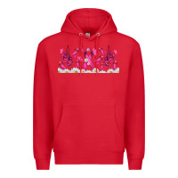 Red cancer ribbon with daisy Premium Hoodie - TumblerDesignByShophia