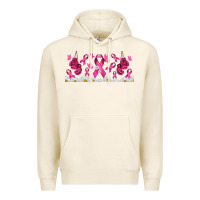 Tofu cancer ribbon with daisy Premium Hoodie - TumblerDesignByShophia