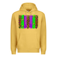 Antique Gold mardi gras brush stoke Premium Hoodie - JahusDesignShop