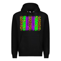 Black mardi gras brush stoke Premium Hoodie - JahusDesignShop