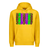 Lemon mardi gras brush stoke Premium Hoodie - JahusDesignShop