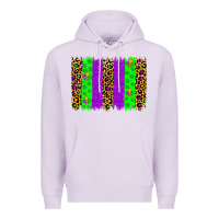 Lilac mardi gras brush stoke Premium Hoodie - JahusDesignShop