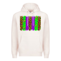 Pale Pink mardi gras brush stoke Premium Hoodie - JahusDesignShop