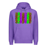 Purple mardi gras brush stoke Premium Hoodie - JahusDesignShop